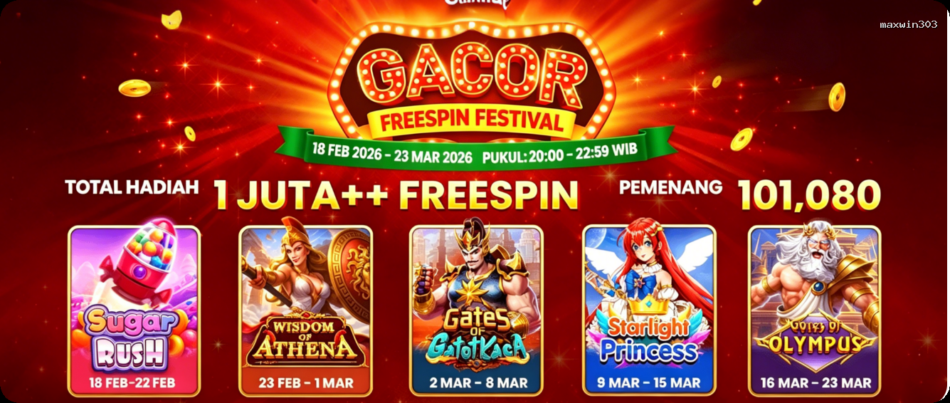 Login maxwin303 Sekarang Bonus Melimpah